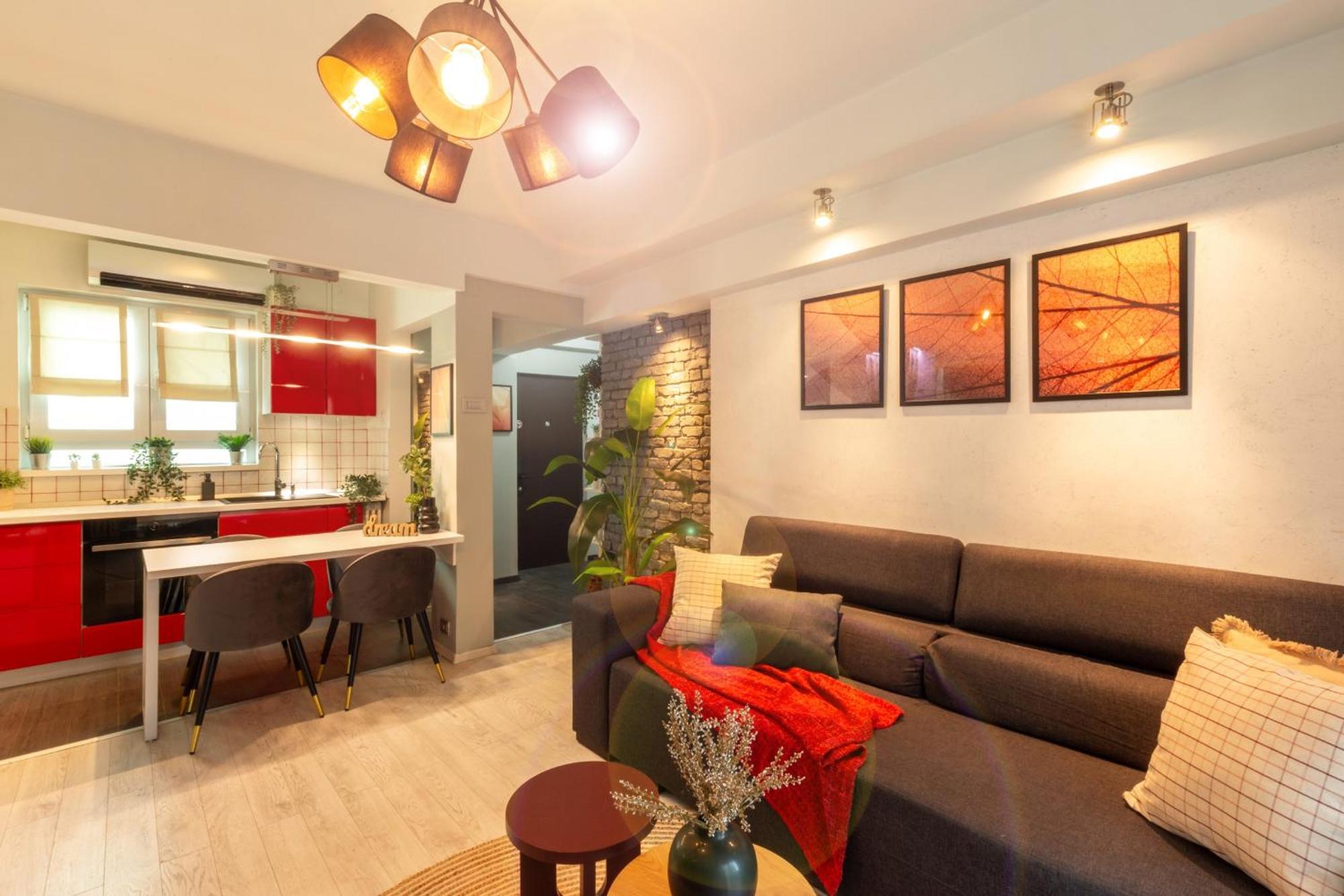 Modern 1Br Apt In The Old Town: The Perfect Choice Bucharest Luaran gambar